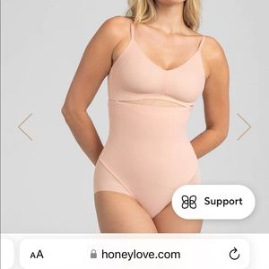 Honeylove SuperPower Brief Rose tan size medium